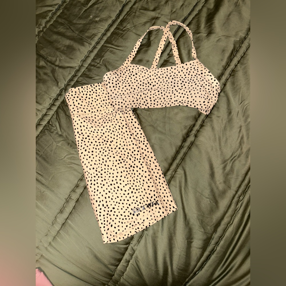 Sarah’s Day Cheetah print matching set